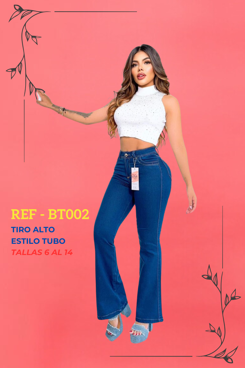 BT002 BUTT-LIFTING COLOMBIAN JEANS