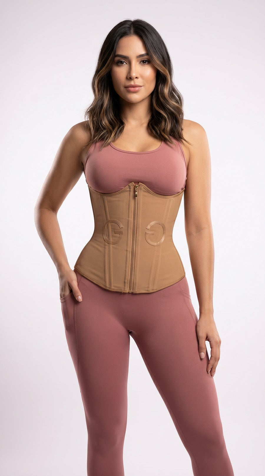Love Me 54 Sculpt Waist Trainer - Adjustable Tummy Control Ultra Hourglass Body Shaper with Triple Hook Extrem High Compression Waist Trainer Corset
