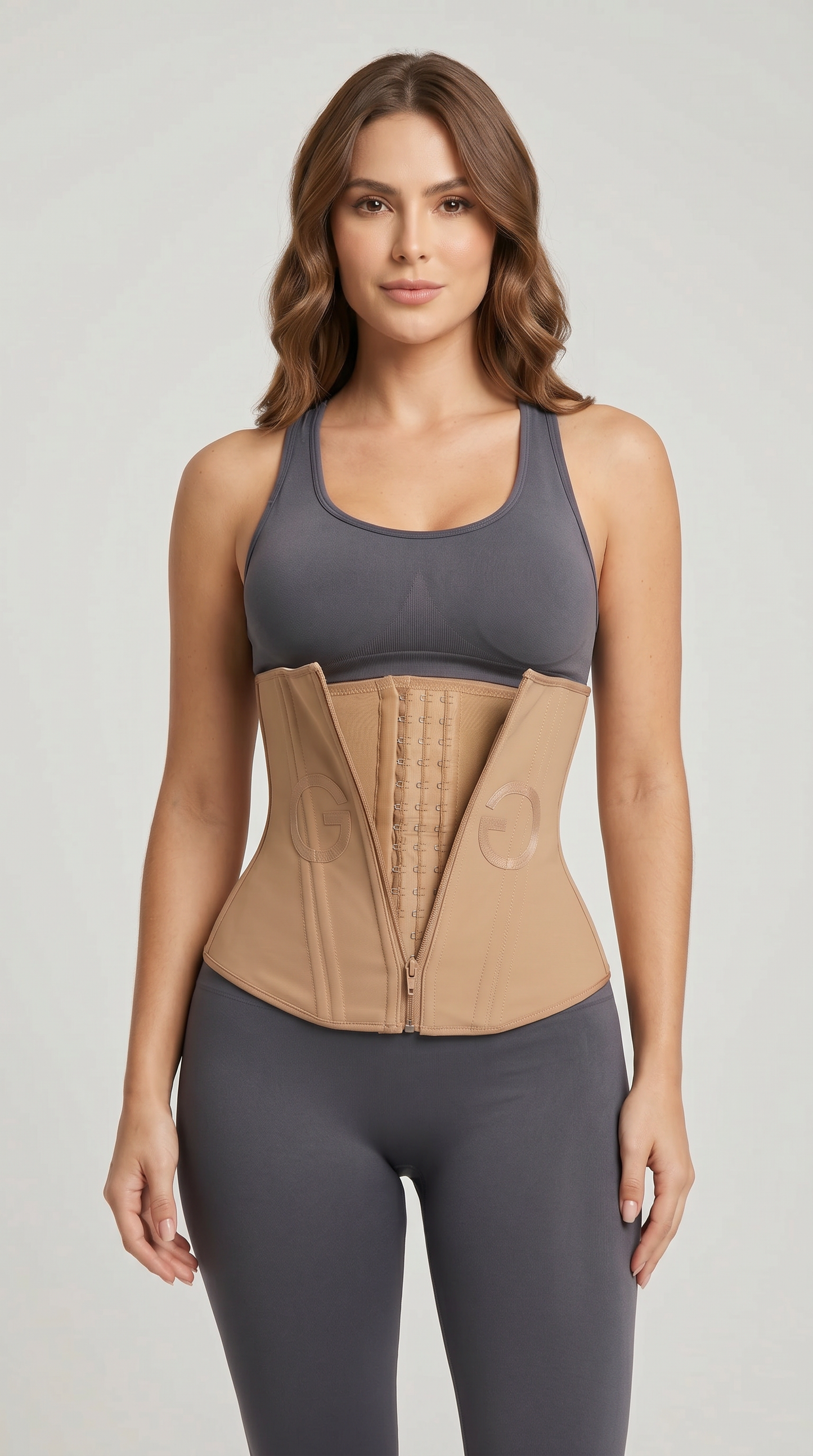Love Me 54 Sculpt Waist Trainer - Adjustable Tummy Control Ultra Hourglass Body Shaper with Triple Hook Extrem High Compression Waist Trainer Corset