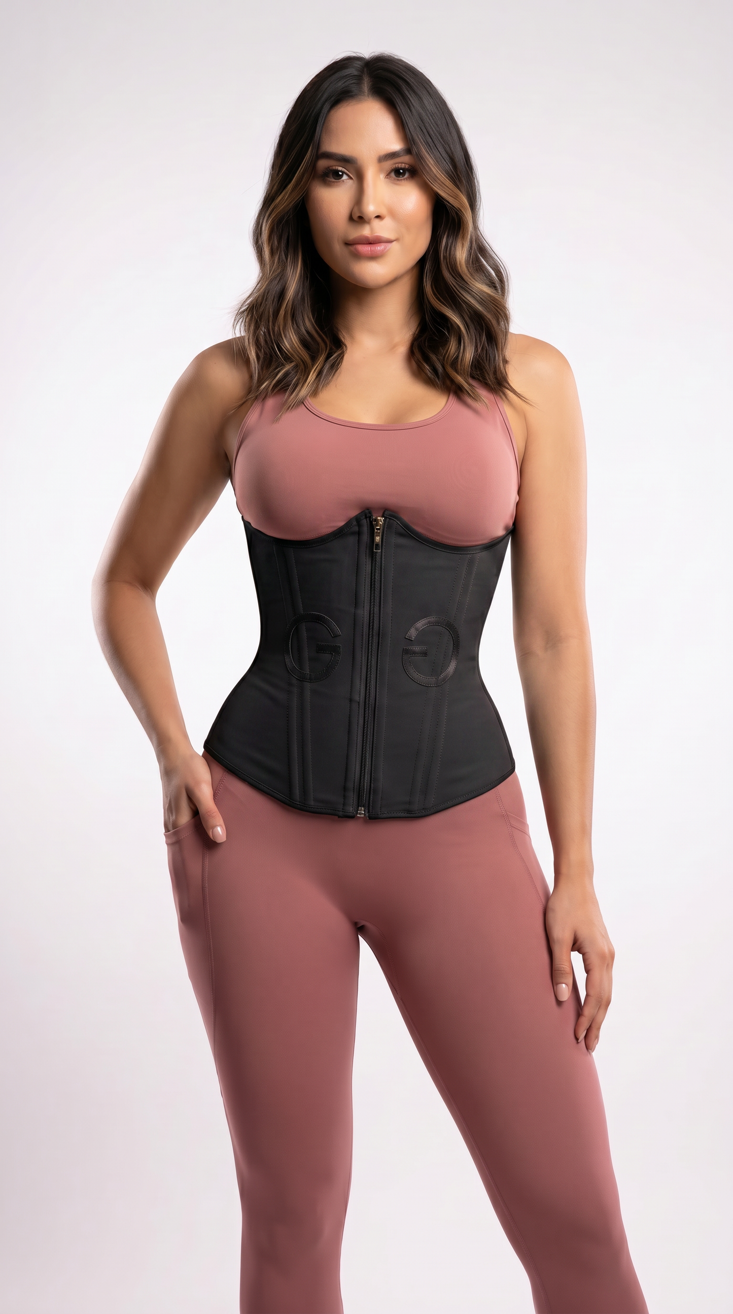 Love Me 54 Sculpt Waist Trainer - Adjustable Tummy Control Ultra Hourglass Body Shaper with Triple Hook Extrem High Compression Waist Trainer Corset