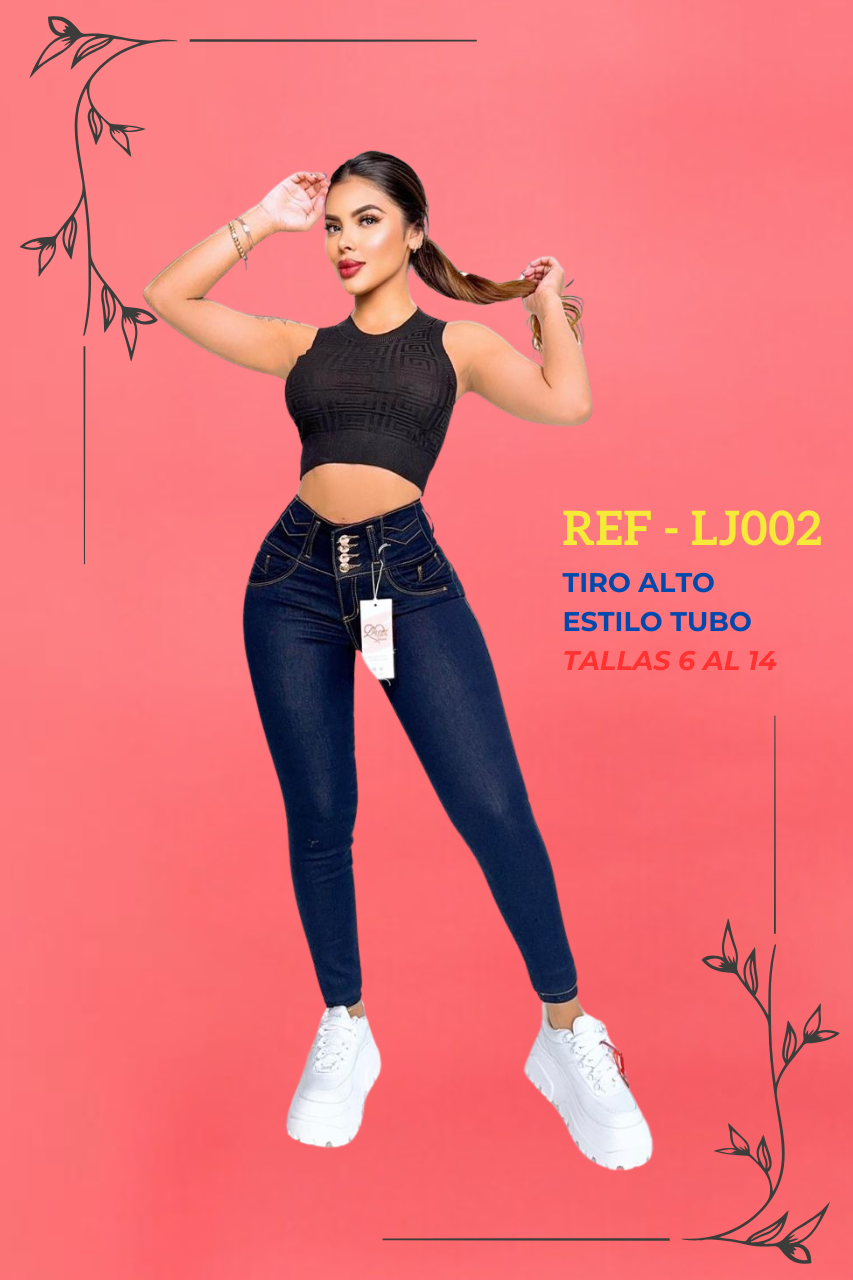 LJ002 BUTT-LIFTING COLOMBIAN JEANS