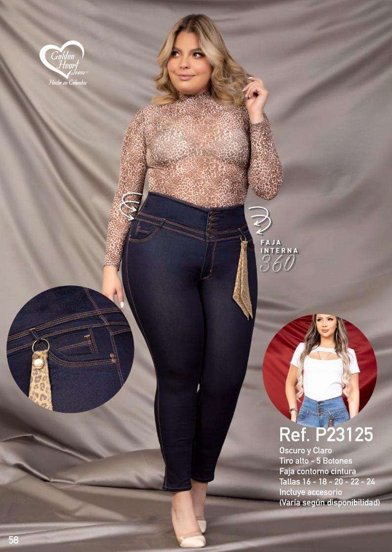Araceli's Colombian Jeans Levantacola