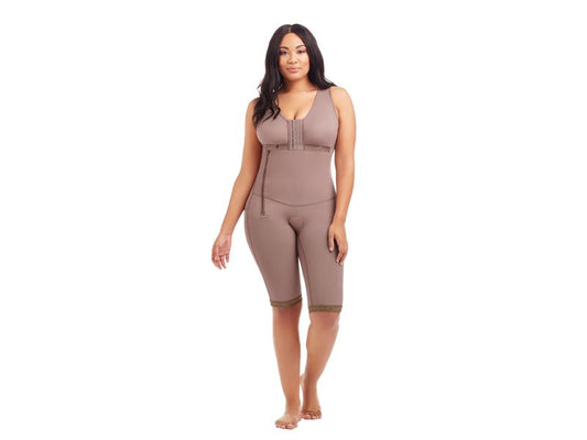 Knee-Length Shapewear With Bra Fajate