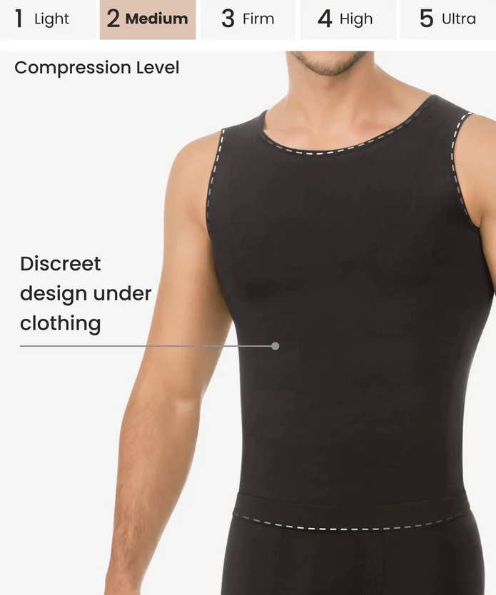 Men's Seamless Control Compression Shirt