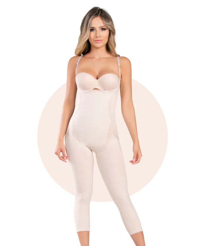 Seamless Targeted Compression Slimming Thermal Bodysuit