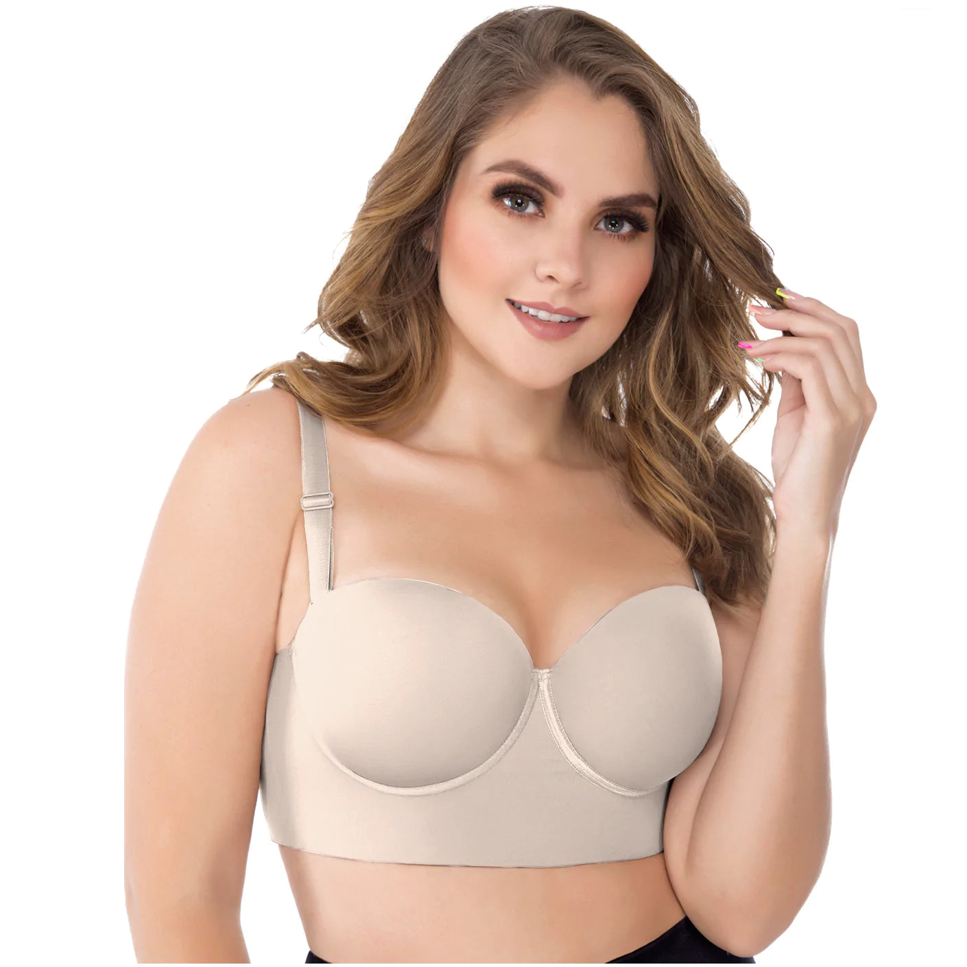 Firm Control Strapless Bra