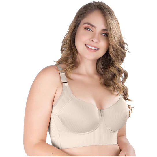 Bra UpLady 8542, Extra Firm Control Full Cup Bra with Side Support